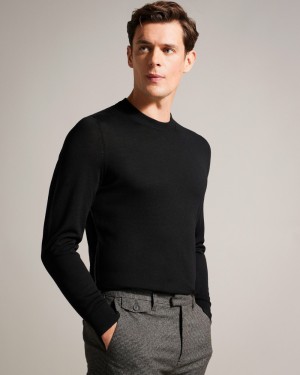 Ted Baker Carnby Men's Sweaters Navy | 29354-YDIP