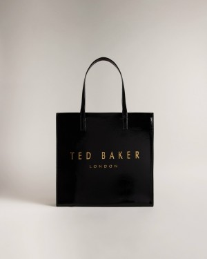 Ted Baker Crinkon Women's Tote Bags Olive | 95143-AZRF