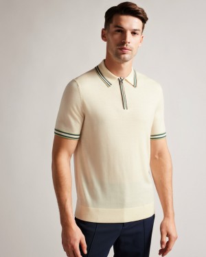 Ted Baker Pierrot Men's Tops Blue | 89567-LCYM