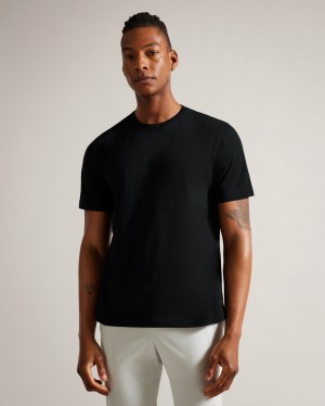 Ted Baker Tywinn Men's Tops White / Black | 46023-PMIY