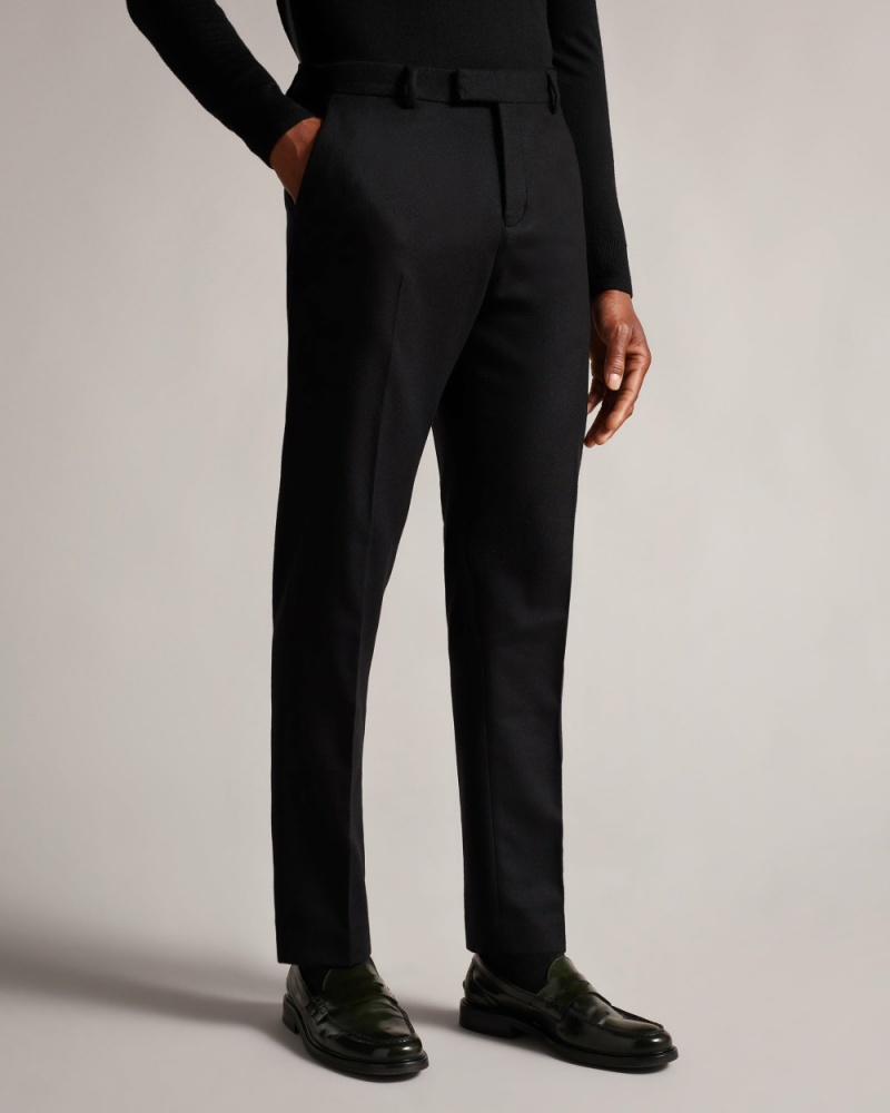 Ted Baker Badsey Men's Pants Black | 93648-ZFEW