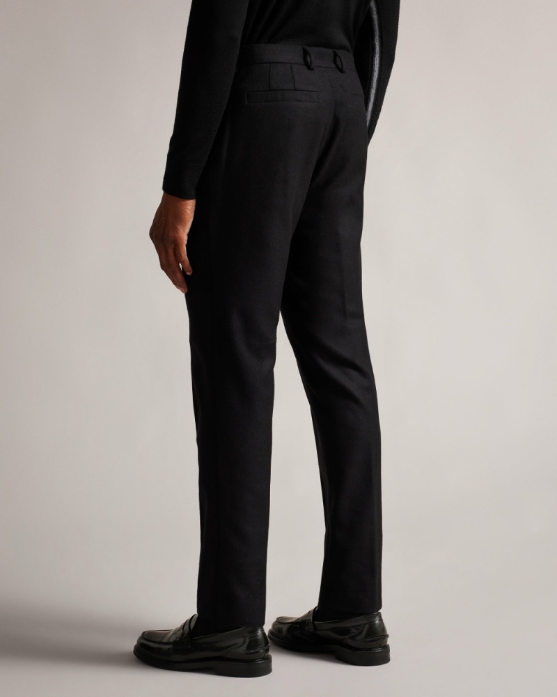 Ted Baker Badsey Men's Pants Black | 93648-ZFEW