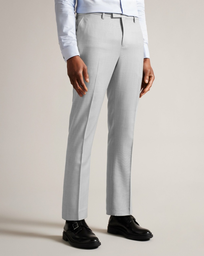 Ted Baker Byront Men's Pants White / Blue | 18039-KMPJ