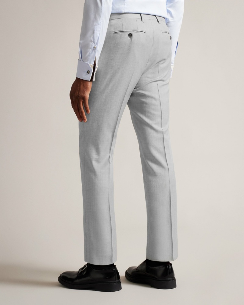 Ted Baker Byront Men's Pants White / Blue | 18039-KMPJ