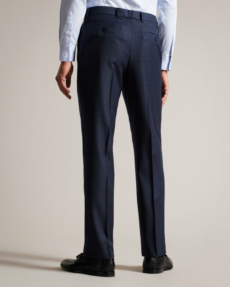 Ted Baker Cromts Men's Pants Blue | 69742-GNTI