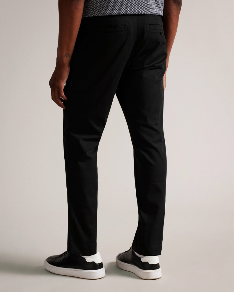 Ted Baker Genbee Men's Chinos Black | 03968-DCHJ