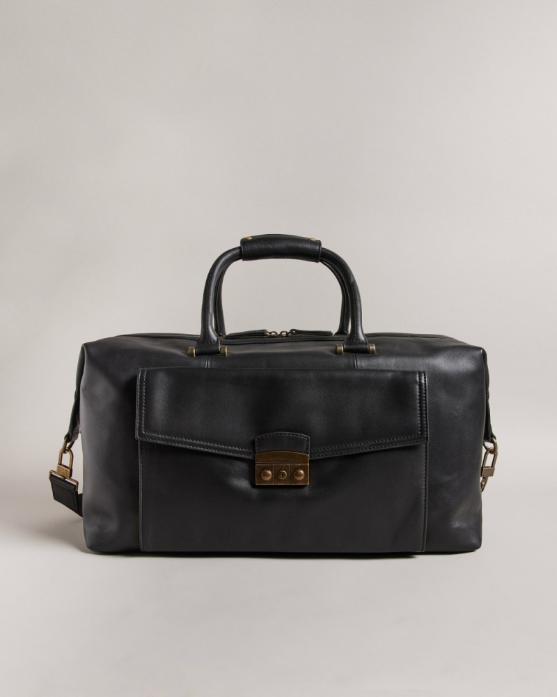 Ted Baker Kalsin Men\'s Duffle Bags Black | 38659-CIPM