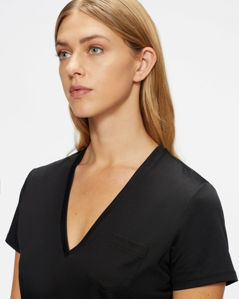 Ted Baker Lovage Women's Tops Black | 81746-JCXV