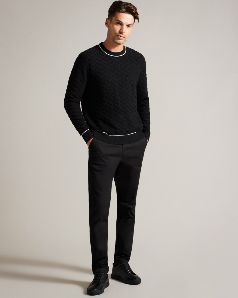 Ted Baker Sepal Men's Sweaters Olive | 70234-EMTS