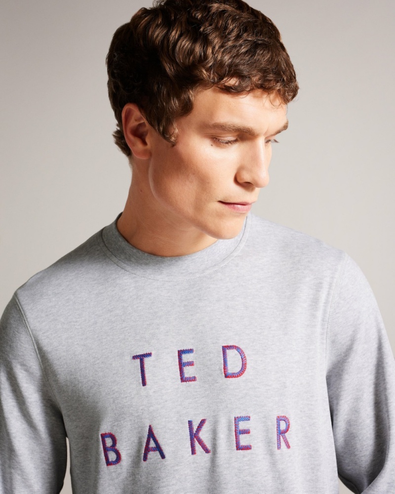 Ted Baker Sonics Men's Sweatshirts Blue | 59813-YIAX