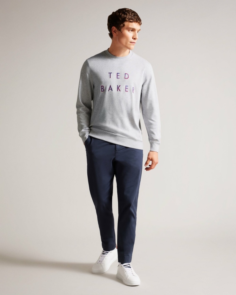 Ted Baker Sonics Men's Sweatshirts Blue | 59813-YIAX