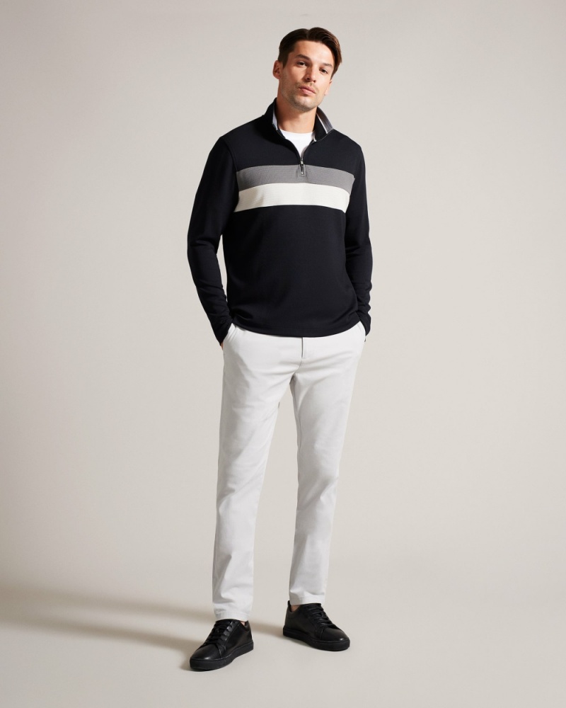 Ted Baker Veller Men's Sweaters Blue | 05684-SGUW